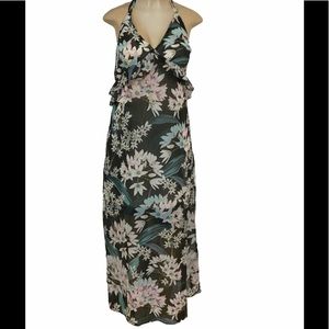 Miss Me casual sleeveless maxi floral dress MED